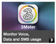 3Meter - Monitor Voice, Data and SMS usage