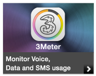 3Meter - Monitor Voice, Data and SMS usage